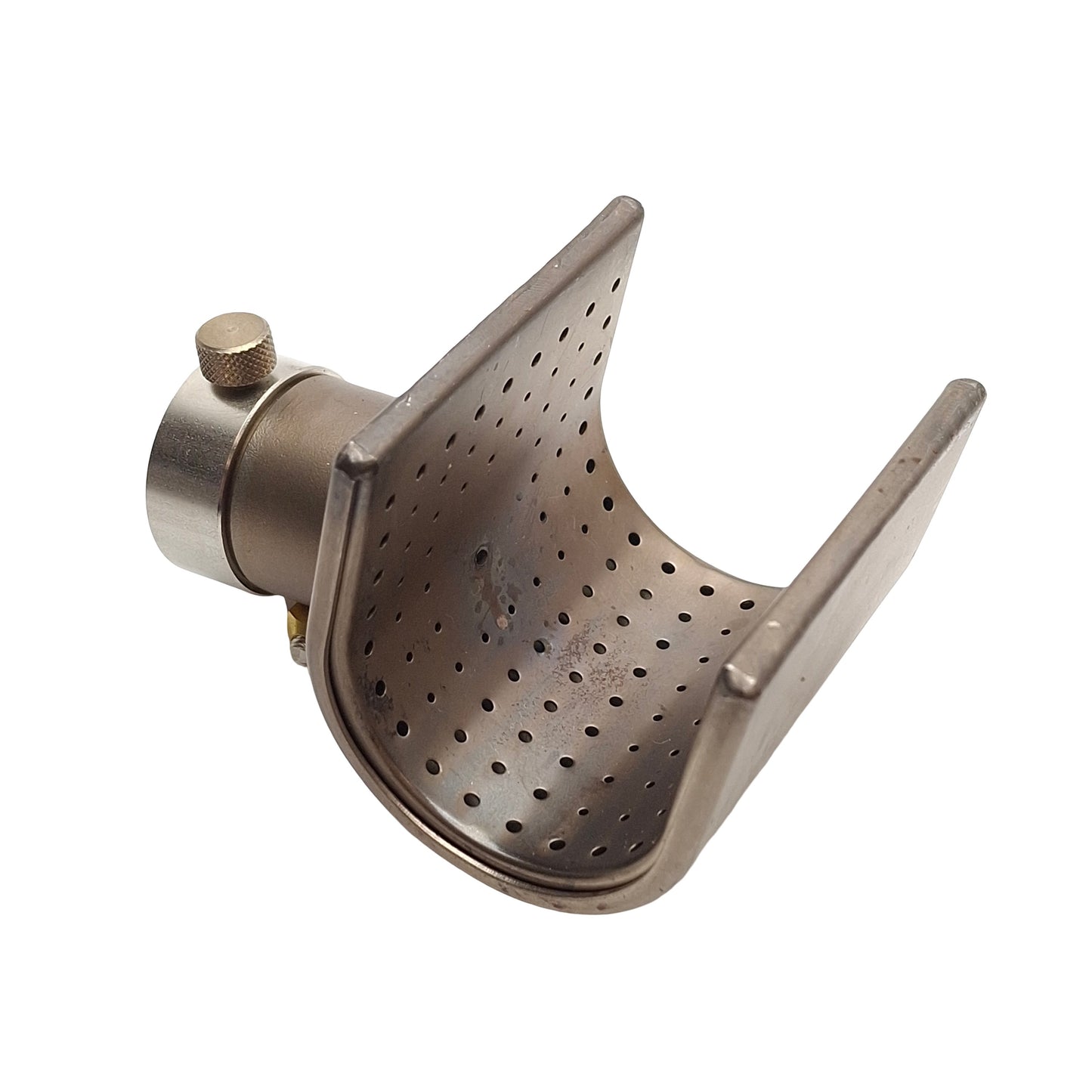 Used Leister 107.337 Sieve Reflector (ø31.5mm) 50mm x 34mm, ø12.5mm Input
