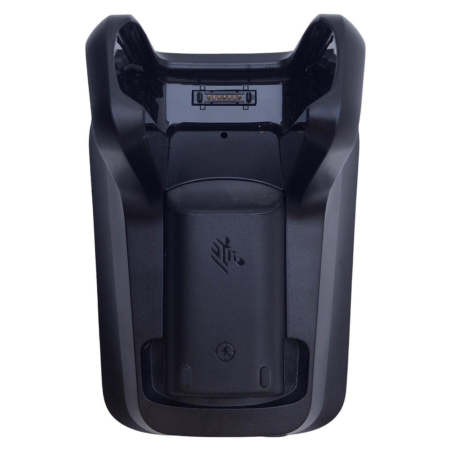 Used Zebra CRD-MC33-2SUCHG-01 Charging Cradle w/Spare Battery, 1 Slot, 12VDC 2A