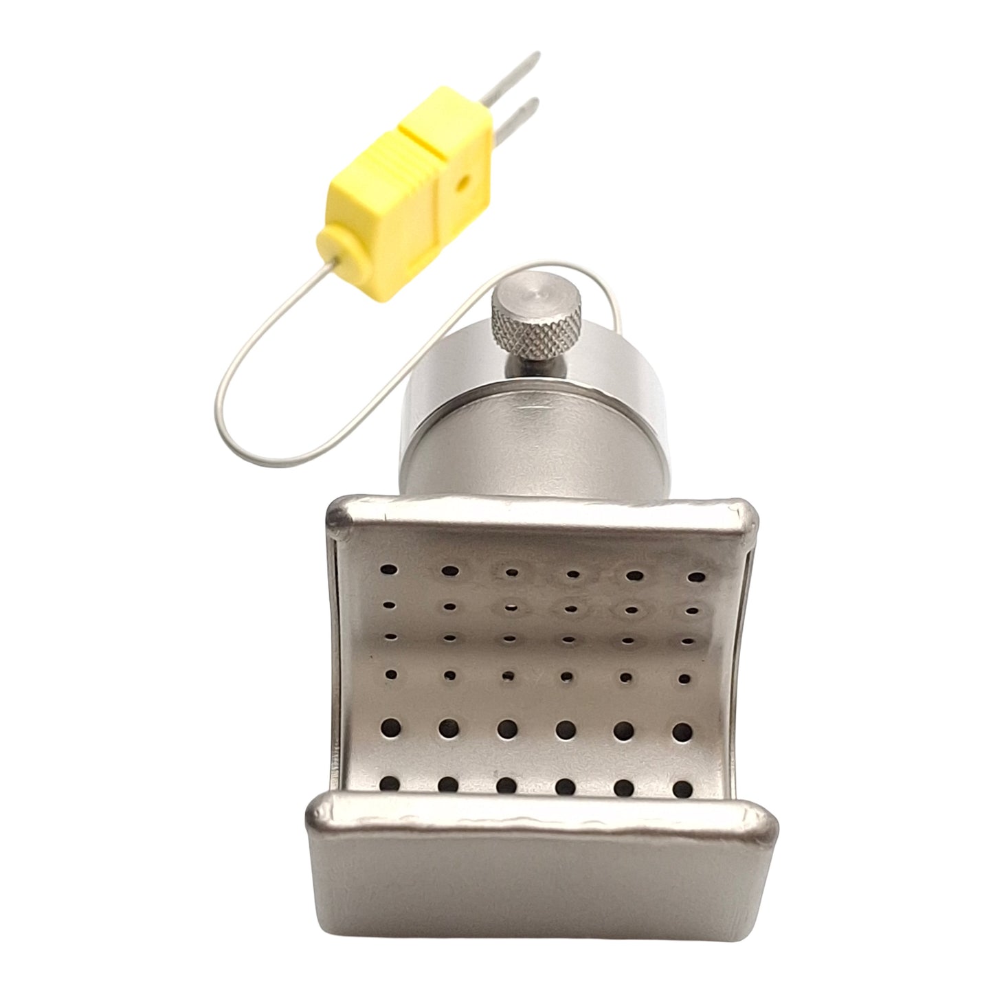 New – Open box Leister 107.311 Sieve Reflector With Type K T/C, (ø21.3mm) 50mm x 34mm