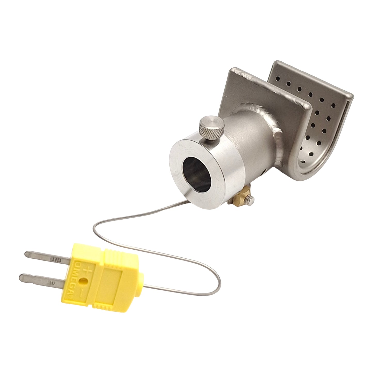 New – Open box Leister 107.311 Sieve Reflector With Type K T/C, (ø21.3mm) 50mm x 34mm