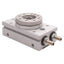 Used SMC MSQB7A Pneumatic Rotary Table, ø12mm Bore, 0-190° Rotation, 0.7MPa, M5x0.8
