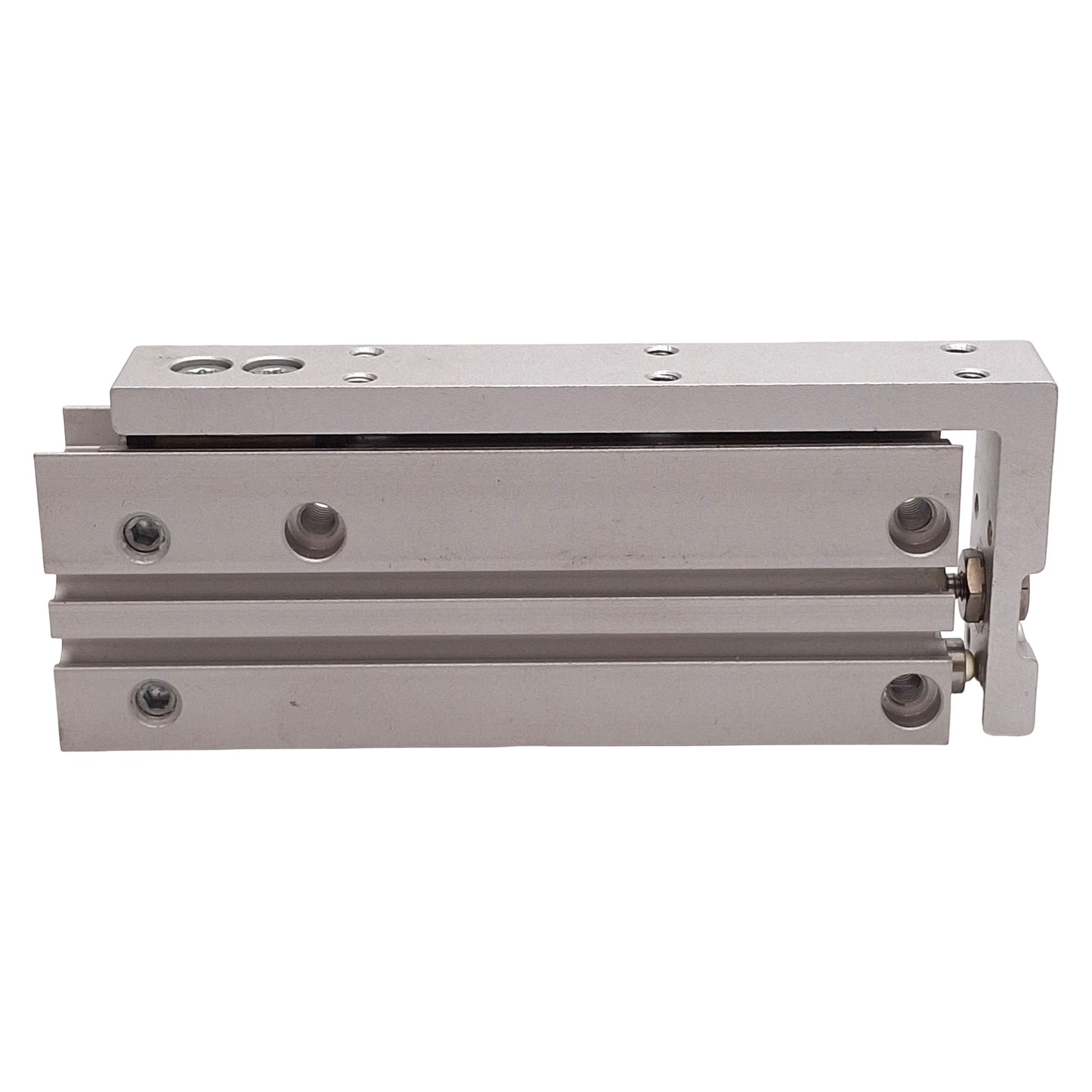 Used SMC MXH6-60Z Compact Slide Table, ø6mm Bore, 60mm Stroke, 0.7MPa, M5x0.8 Ports