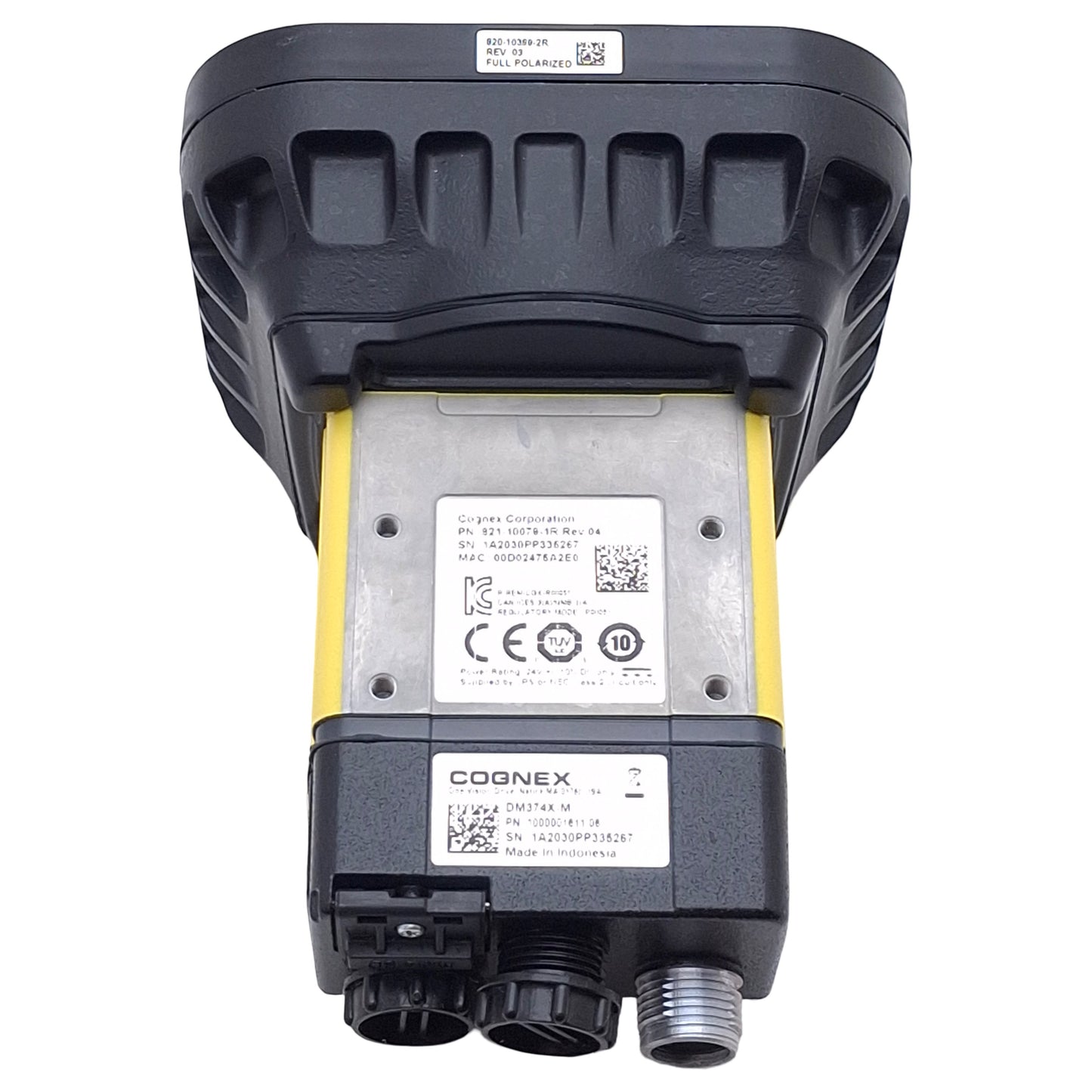 New – Open box Cognex DM374X-M DataMan Barcode Scanner, 2048x1536, 80fps, 24VDC, C-Mount