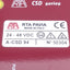 Used RTA PAVIA A-CSD 94 Ministep Stepping Motor Drive 24-48VDC, 2.6A-4.4A Output