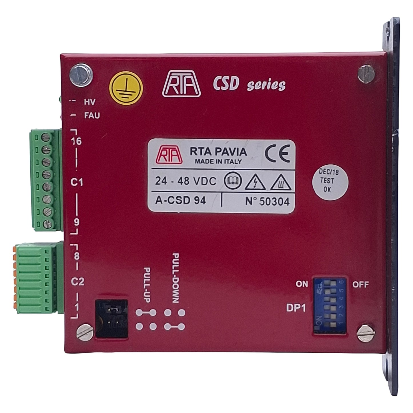 Used RTA PAVIA A-CSD 94 Ministep Stepping Motor Drive 24-48VDC, 2.6A-4.4A Output