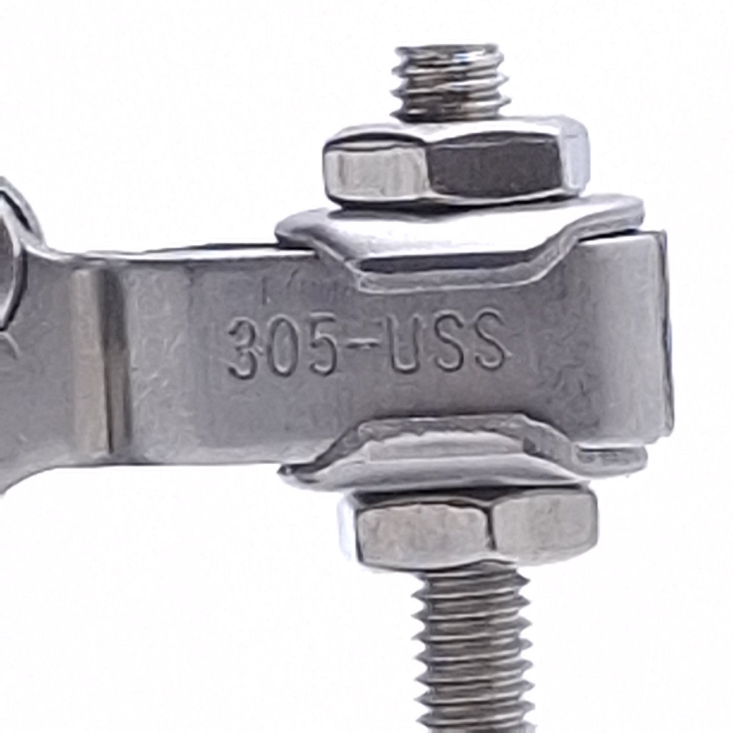 Used Destaco 305-USS Stainless Steel Horizontal Hold-Down Clamp, 900N Capacity