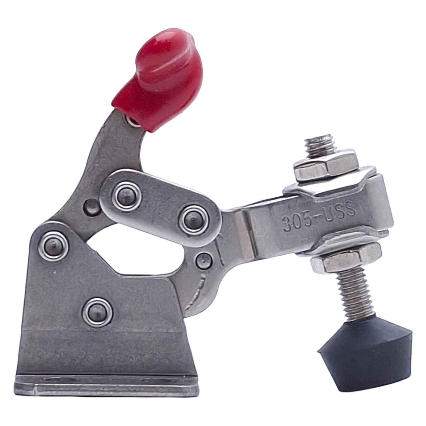 Used Destaco 305-USS Stainless Steel Horizontal Hold-Down Clamp, 900N Capacity