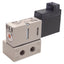 Used SMC 10-VQD1151V-5L-M5 Direct Poppet Valve, 4-Port, -101.2kPa~0.7MPa, 24VDC Coil