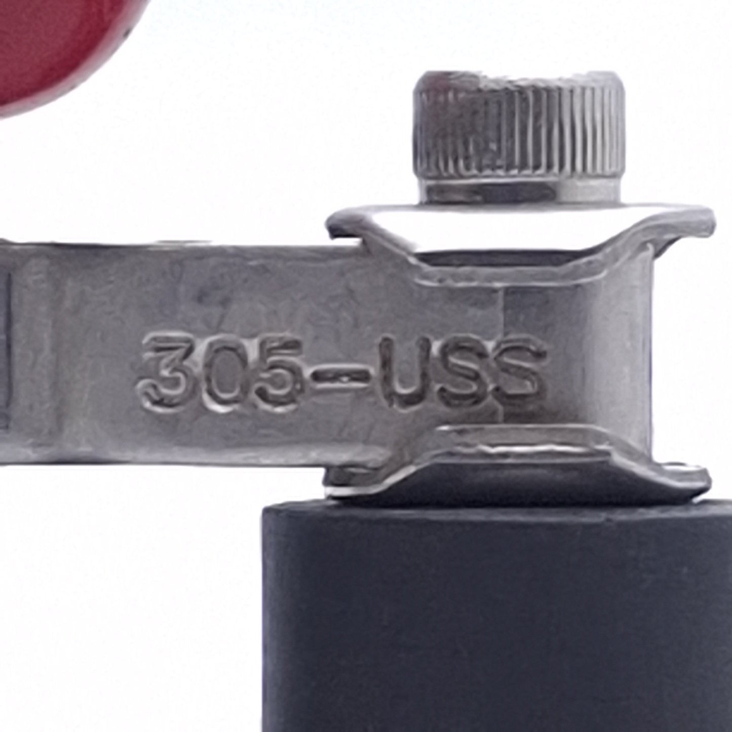 Used Destaco 305-USS Stainless Steel Horizontal Hold-Down Clamp 900N Holding Capacity