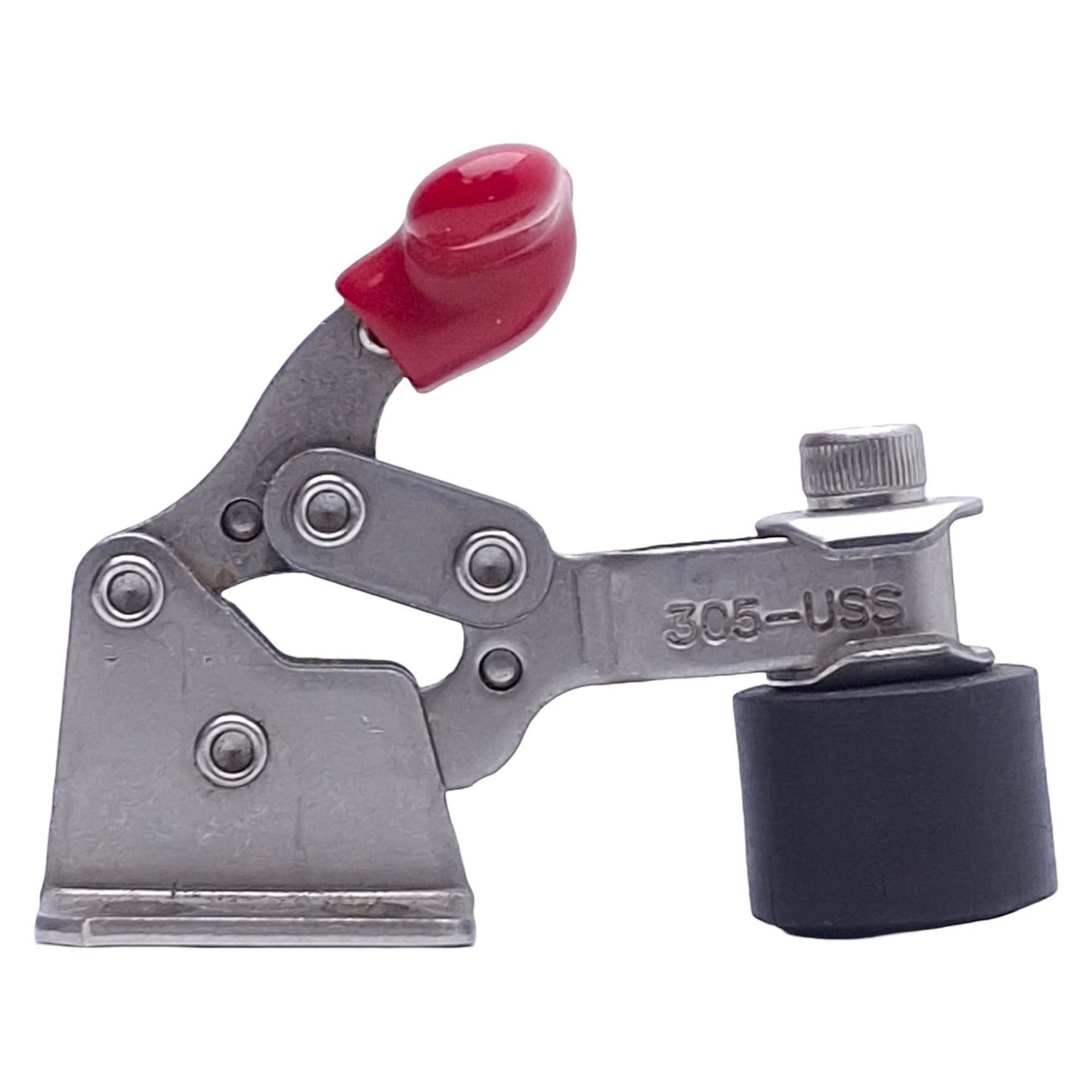 Used Destaco 305-USS Stainless Steel Horizontal Hold-Down Clamp 900N Holding Capacity