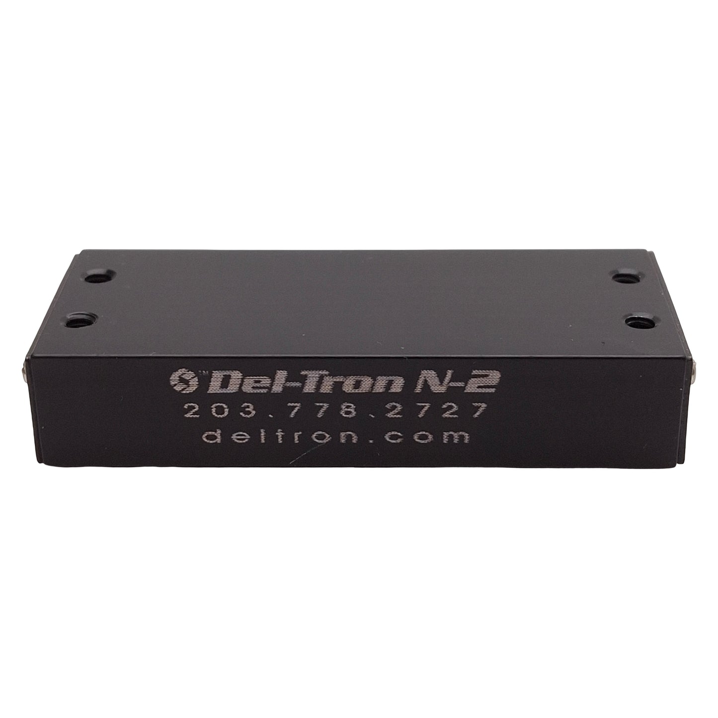 Used Del-Tron N-2 Ball Slide Assembly, Black Anodize, 1.5in Travel, #6-32, 18lbs Load
