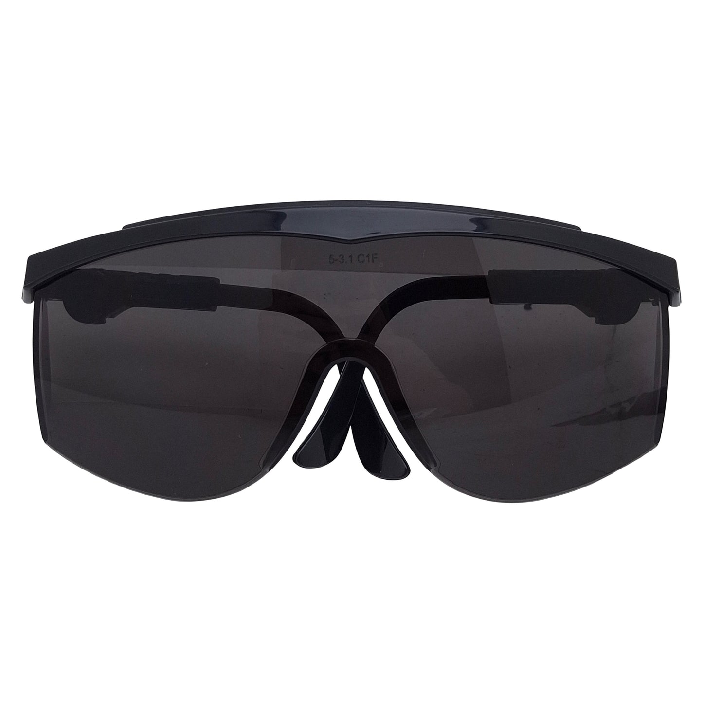 New Dymax 35285 UV Protective Gray Tinted Safety Goggles, 13VLT%, Duramass
