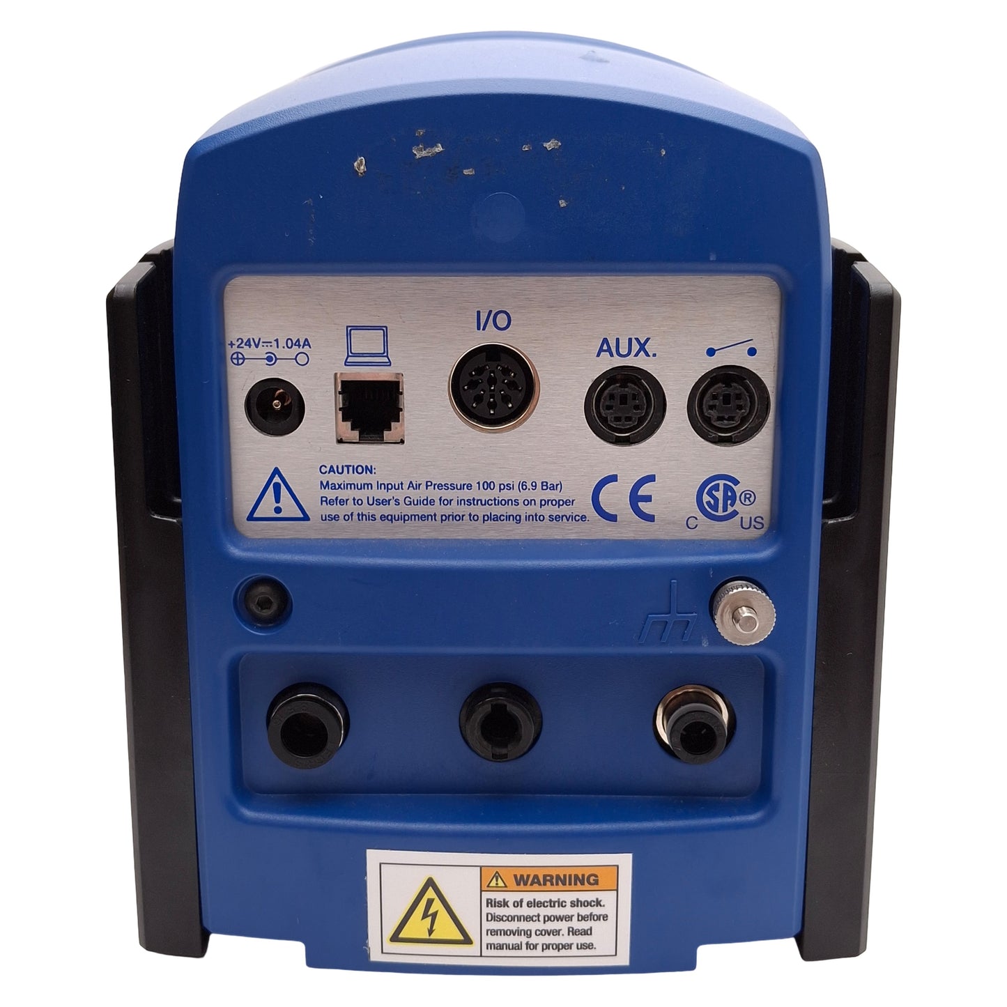 Used Nordson EFD 7017041 Ultimus I Fluid Dispenser w/ Foot Switch & Adapter, 0-100psi