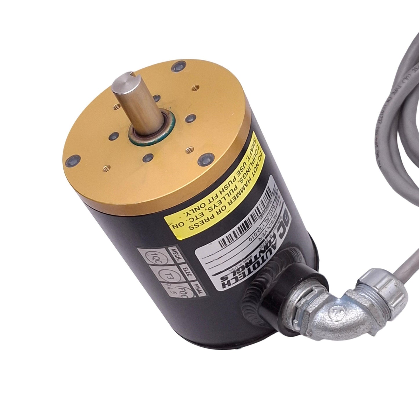 Used Autotech Controls SAC-RL100-010 Single Turn Resolver, 5000rpm Max, Size 40