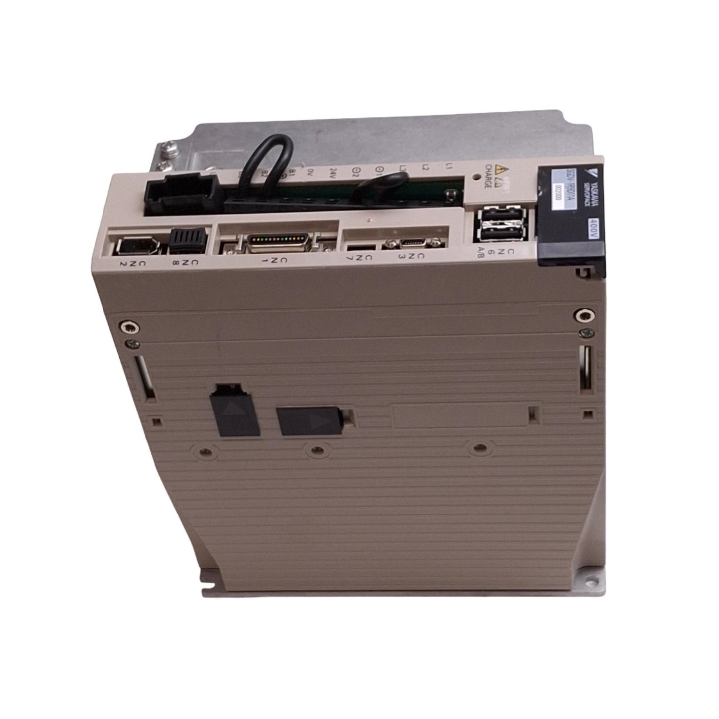 Used Yaskawa SGDV-1R9D11A SigmaV Servopack, 3-Phase 0-480VAC 0-300Hz, 500W Max