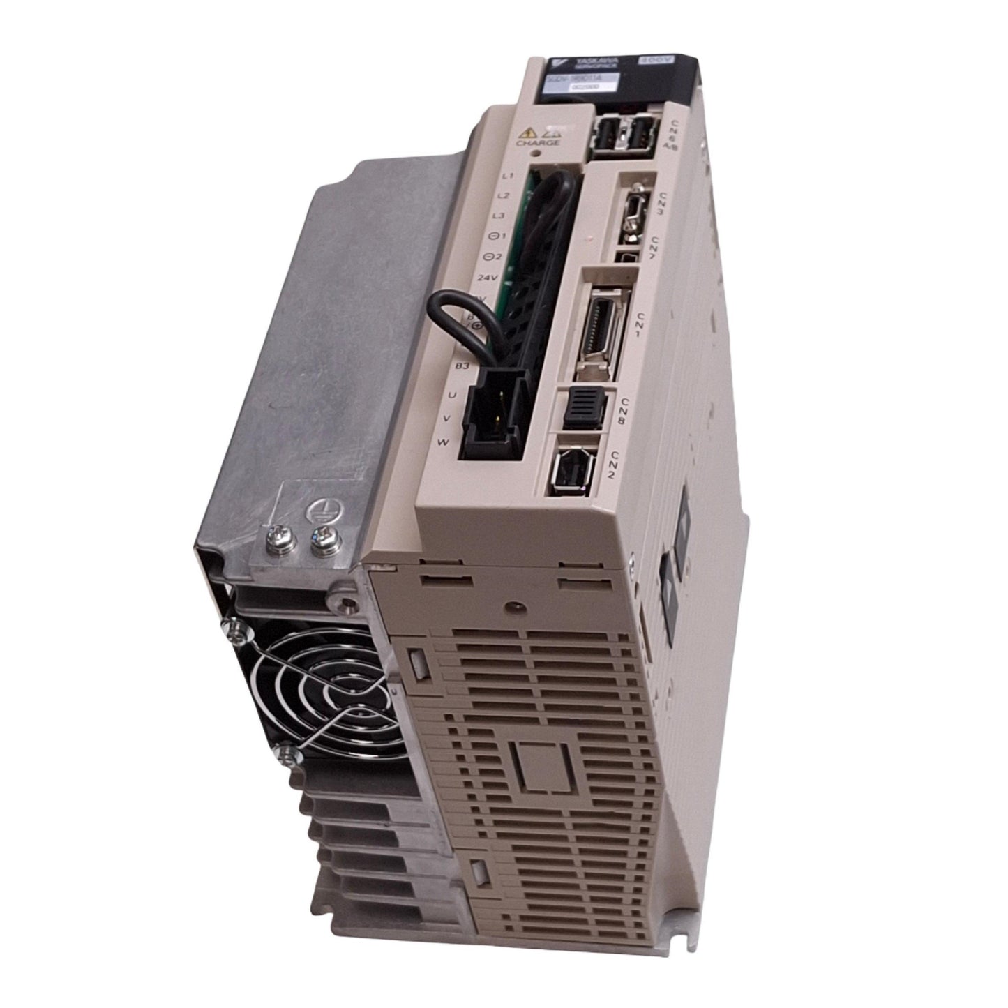 Used Yaskawa SGDV-1R9D11A SigmaV Servopack, 3-Phase 0-480VAC 0-300Hz, 500W Max