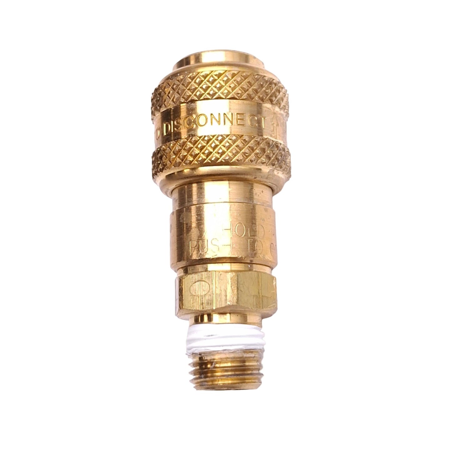 Used Dixon 2DM2-B Series 2D Quick Coupling, 1/4in NPTF Male, 0.98x2.34in, 300psi Max