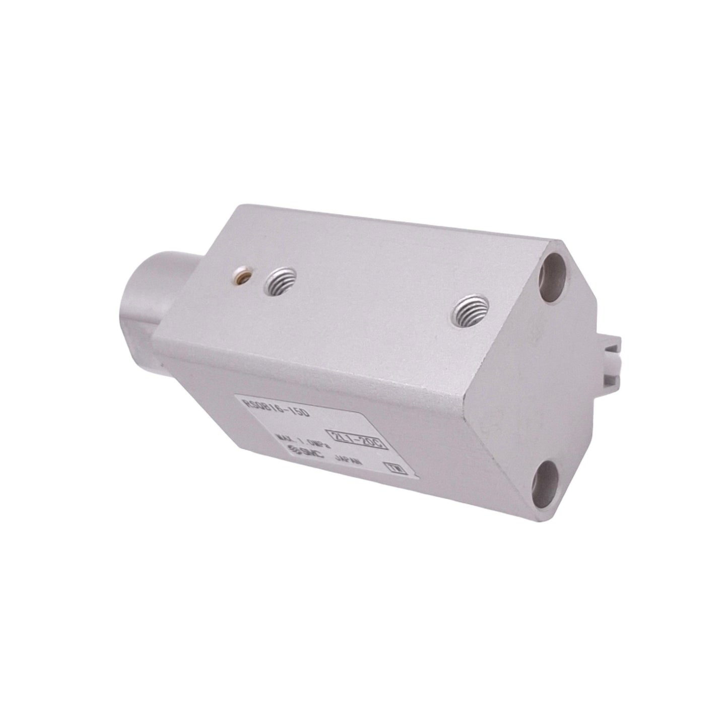 Used SMC RSQB16-15D Compact Stopper Cylinder, 16mm Bore, 15mm Stroke, M5, 1.0MPa