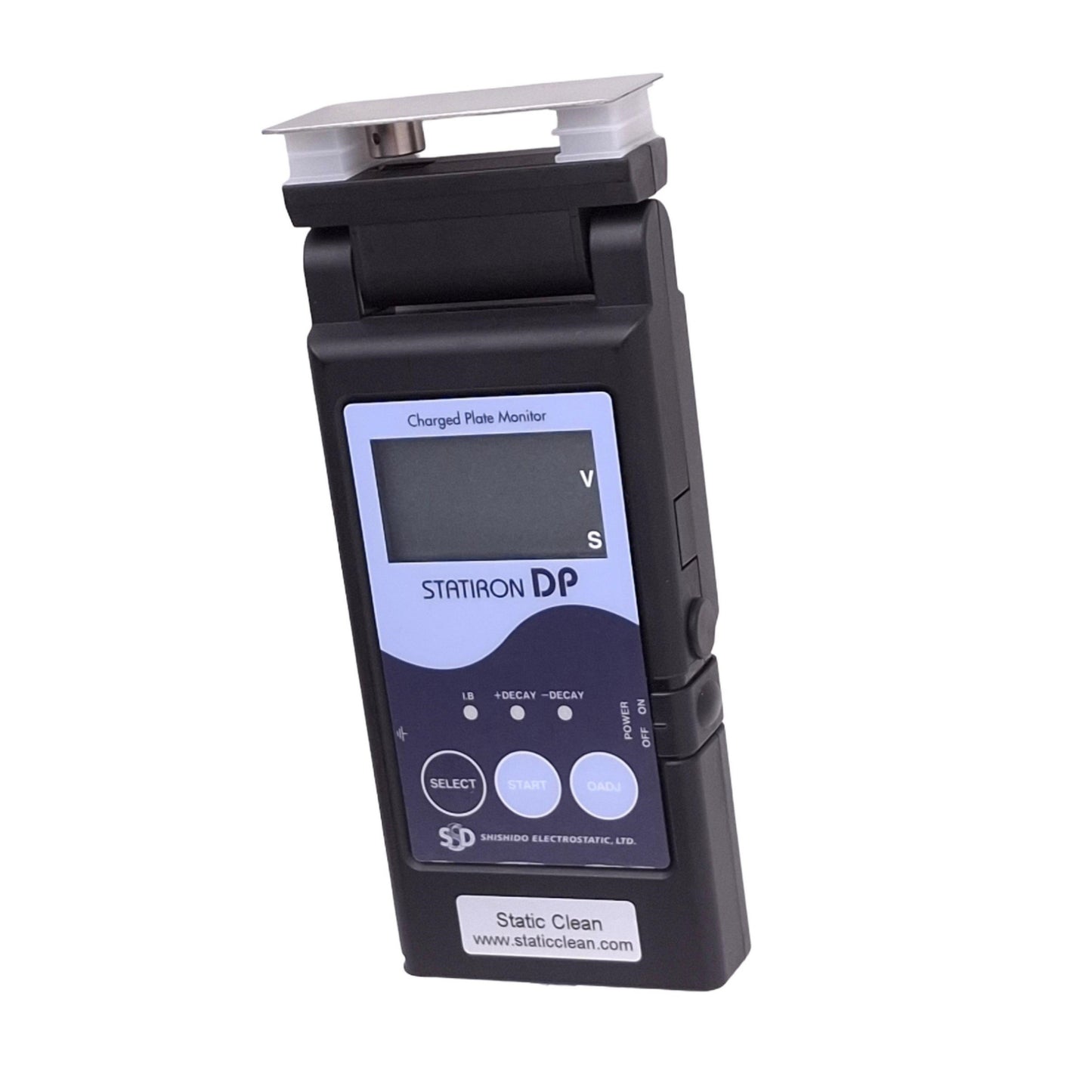 Used Shishido STATIRON DP Charged Plate Monitor, +-1999V, 0-99.9s, 10pF Max