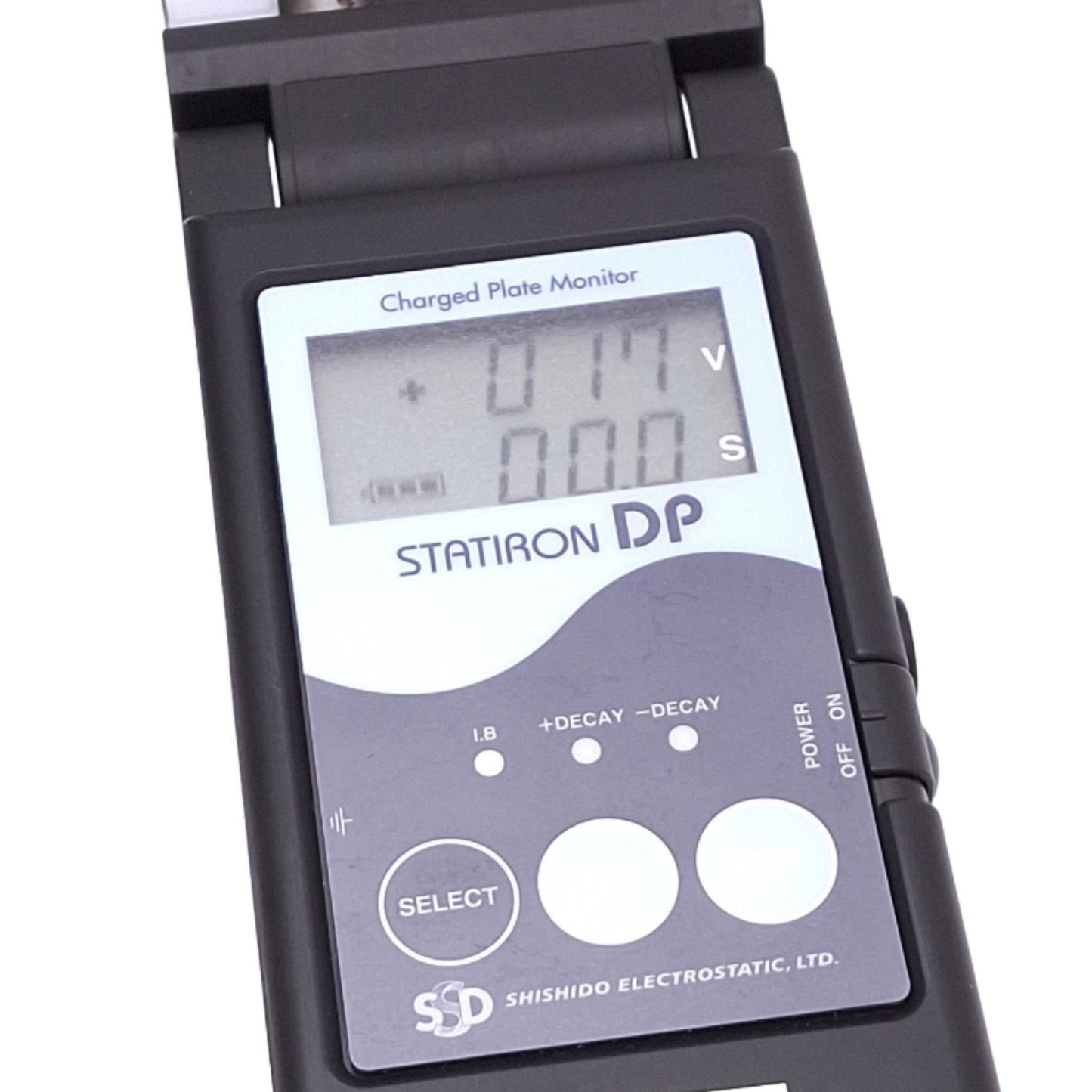 Used Shishido STATIRON DP Charged Plate Monitor, +-1999V, 0-99.9s, 10pF Max