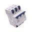 New Altech 3G25UM Circuit Breaker, 3-Pole, 25A, 480Y/277 VAC Max, DIN Rail