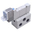 Used SMC SY3140-5LOZ-01T Solenoid Valve, 5-Port 2-Position, 24VDC *Missing Lead Wire*