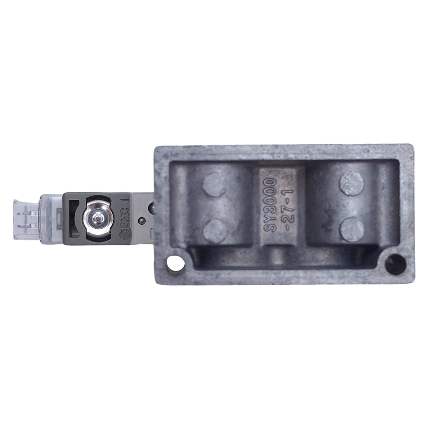 Used SMC SY3140-5LOZ-01T Solenoid Valve, 5-Port 2-Position, 24VDC *Missing Lead Wire*
