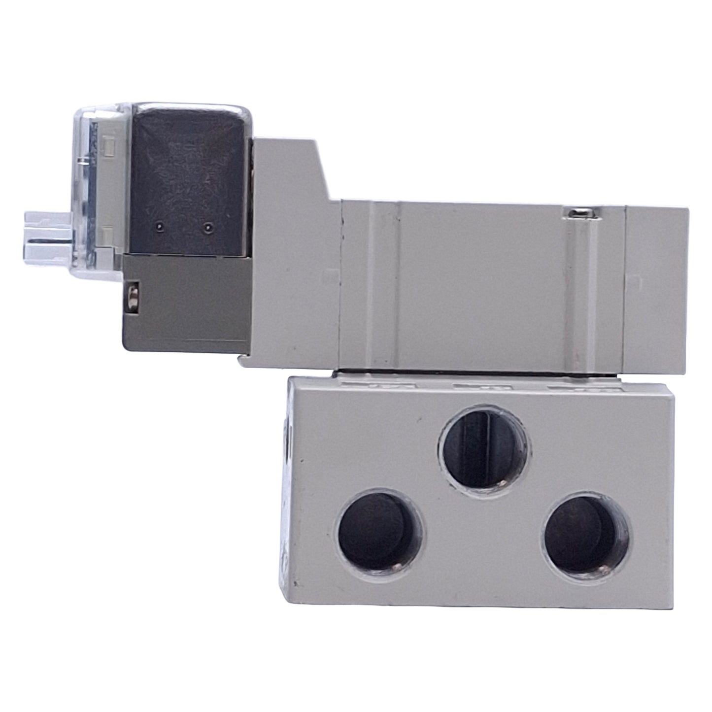 Used SMC SY3140-5LOZ-01T Solenoid Valve, 5-Port 2-Position, 24VDC *Missing Lead Wire*