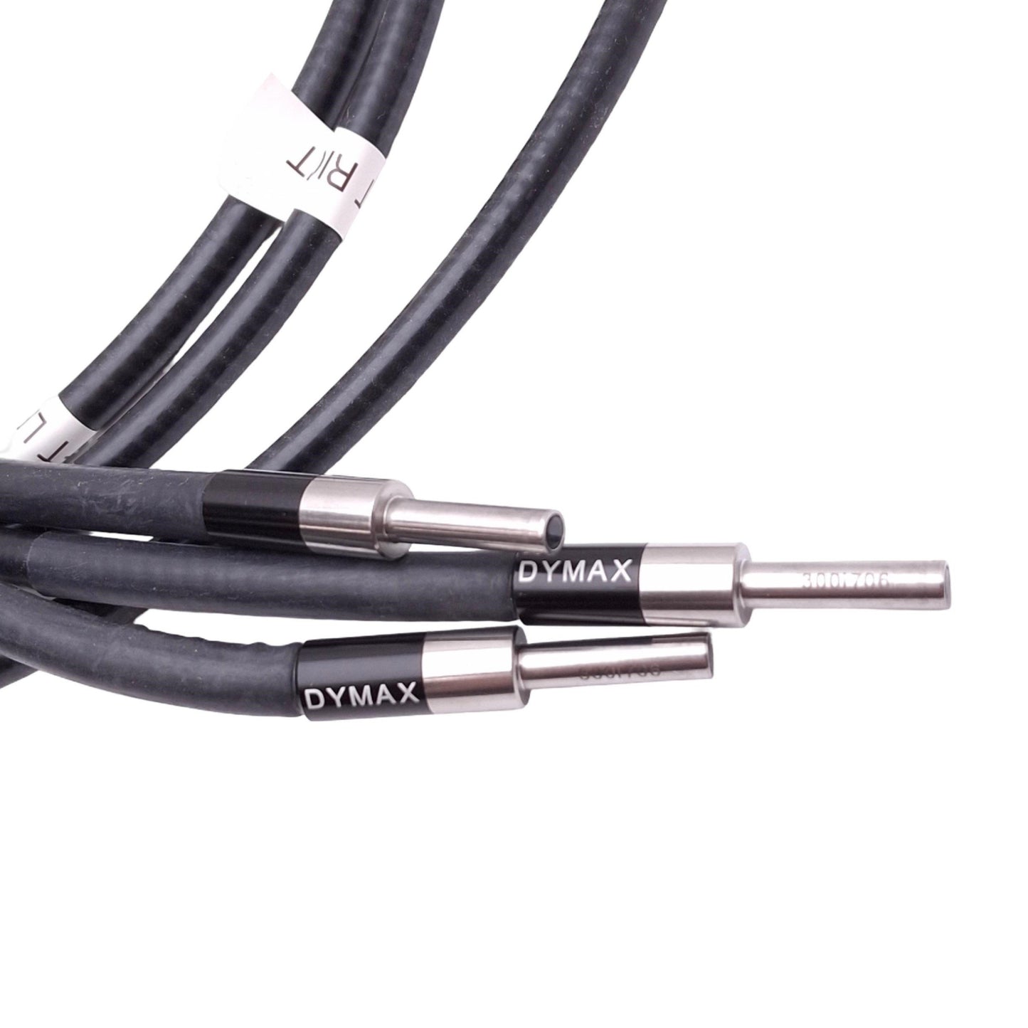 Used Dymax 38477 Liquid Lightguide for BlueWave UV Curing, 3-Pole, ø3mm, 1m Length