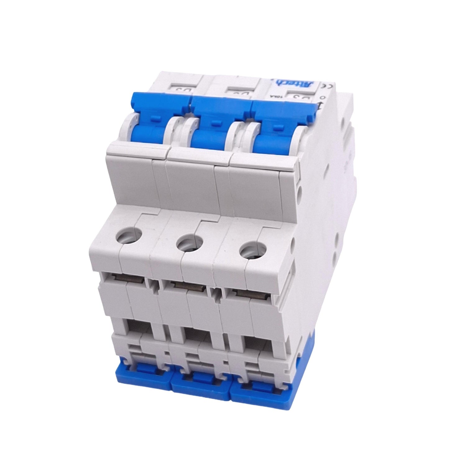 New – Open box Altech 3DU3R Circuit Breaker, 3-Pole, 3A, D-Curve, 480Y/277VAC Max, DIN Rail