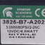 Used Spartan Scientific 3825-B7-A202 Solenoid Valve 2-Way, Vacuum-50psi,12VDC Coil
