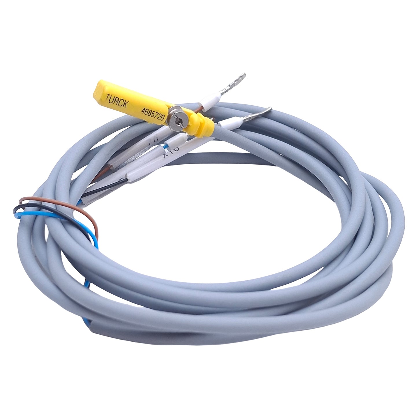 Used Turck 4685720 BIM-UNT-AP6X Magnetic Field Sensor, PNP-NO, 10-30VDC, 5ft Length