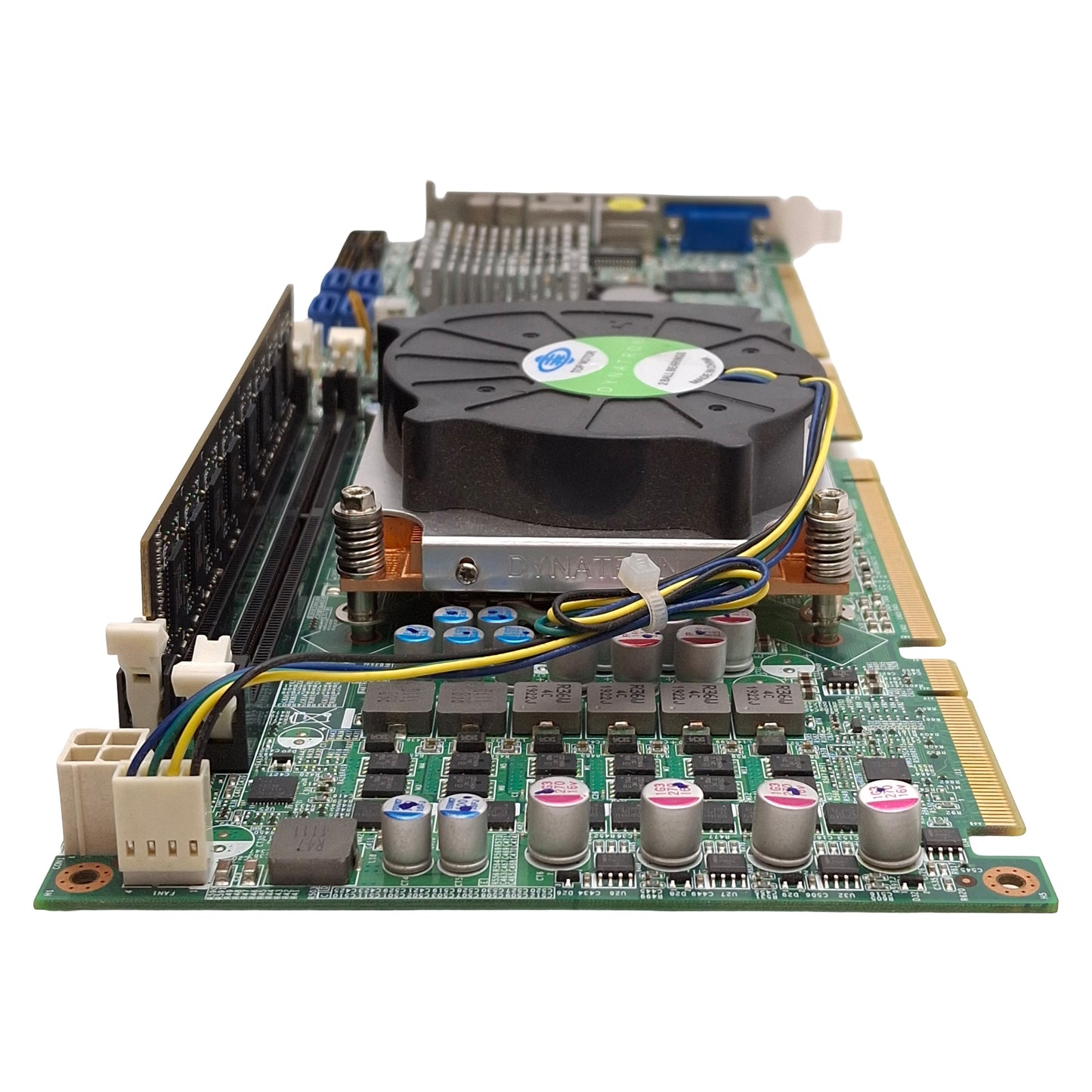 Used PEAK 876VL2 Rev D Industrial Motherboard & CPU Intel i7-870 2.93Ghz RAM 2GB DDR3