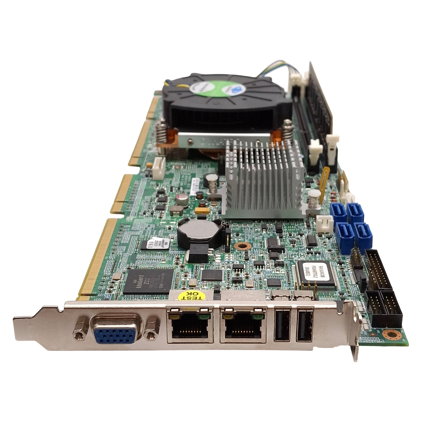 Used PEAK 876VL2 Rev D Industrial Motherboard & CPU Intel i7-870 2.93Ghz RAM 2GB DDR3