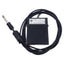 Used Linemaster T-91-PS Momentary Foot Pedal Switch, SPDT, 3A 30VAC, 1/4" Mono Plug