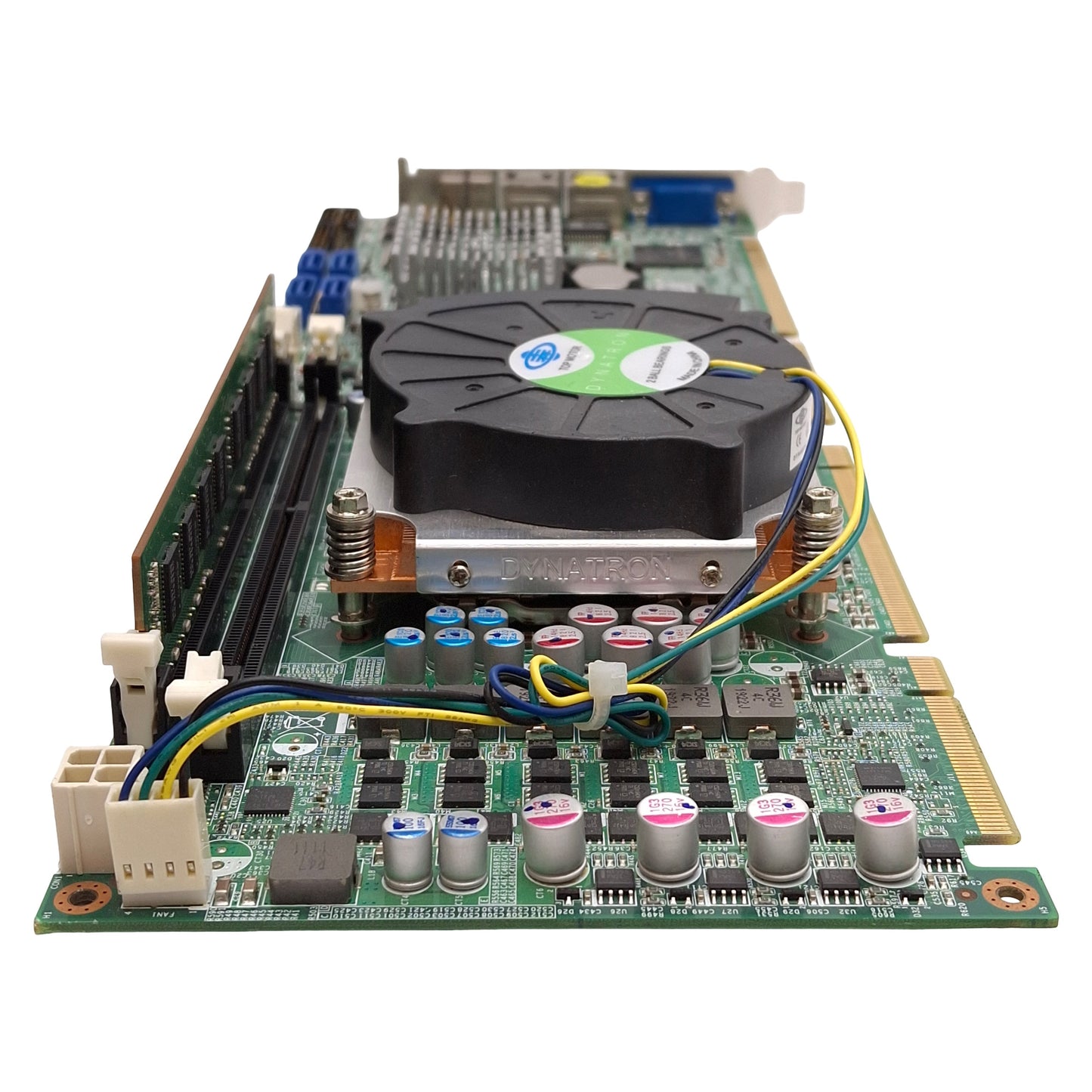 Used PEAK 876VL2 Rev D Industrial Motherboard & CPU Intel i7-870 2.93Ghz RAM 4GB DDR3
