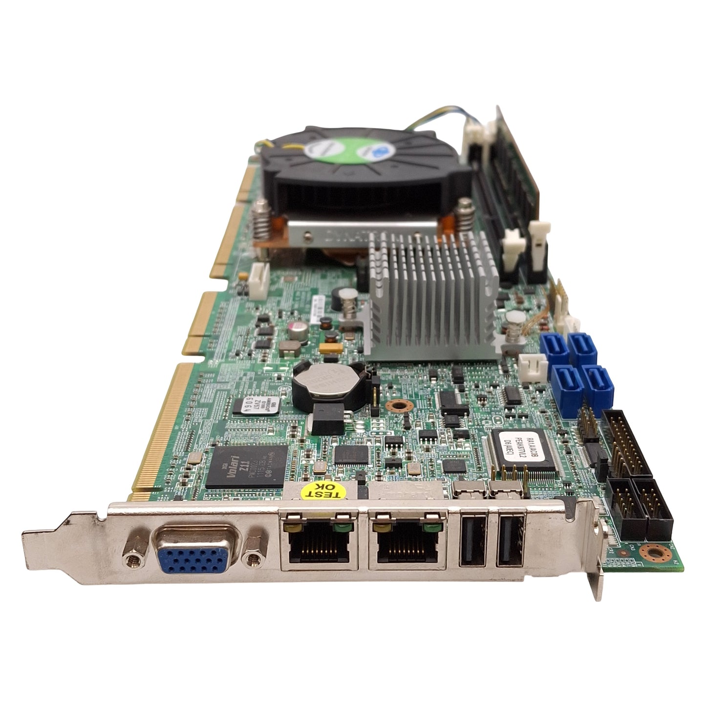 Used PEAK 876VL2 Rev D Industrial Motherboard & CPU Intel i7-870 2.93Ghz RAM 4GB DDR3