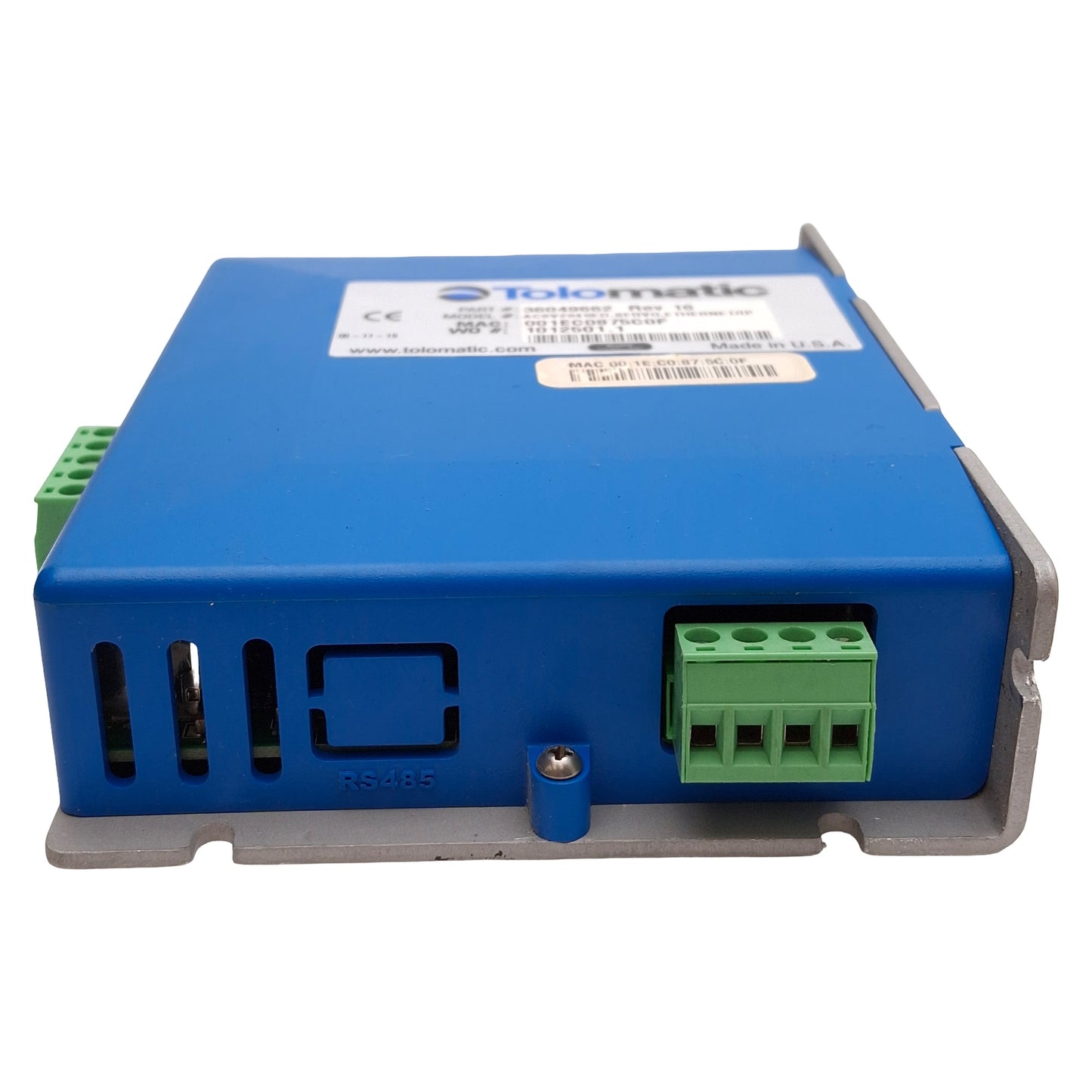 Used Tolomatic 36049662 ACSV2048ED Servo Drive/Controller, Ethernet/IP, 10A 10-60VDC