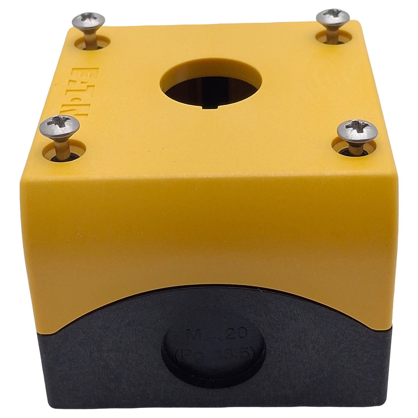 New Eaton M22-IY1-PG 3-5495-002A Emergency Stop Pushbutton Enclosure, M22, ø22.5mm
