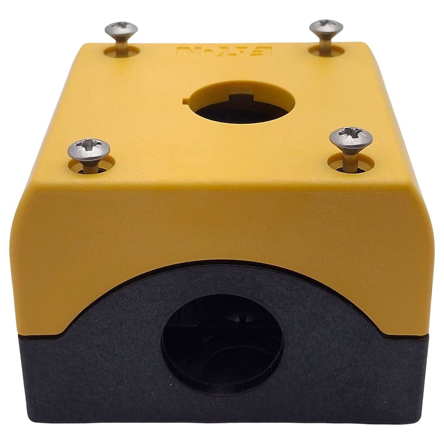 New Eaton M22-IY1-PG 3-5495-002A Emergency Stop Pushbutton Enclosure, M22, ø22.5mm
