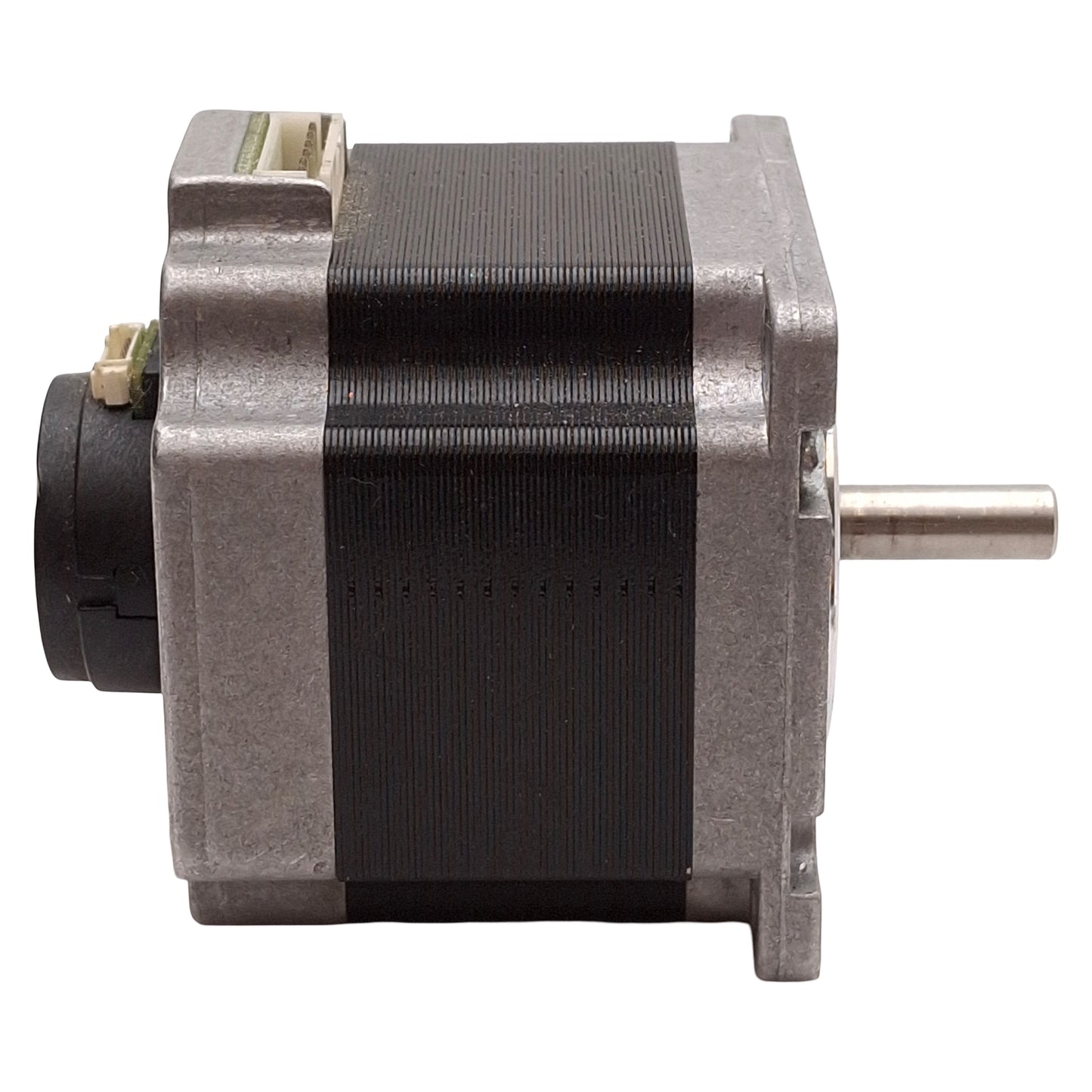 Used Moons 23HS1034-01E Stepper Motor, 1.8°, 2.1A, 500ppr, ø1/4in Shaft, NEMA 23