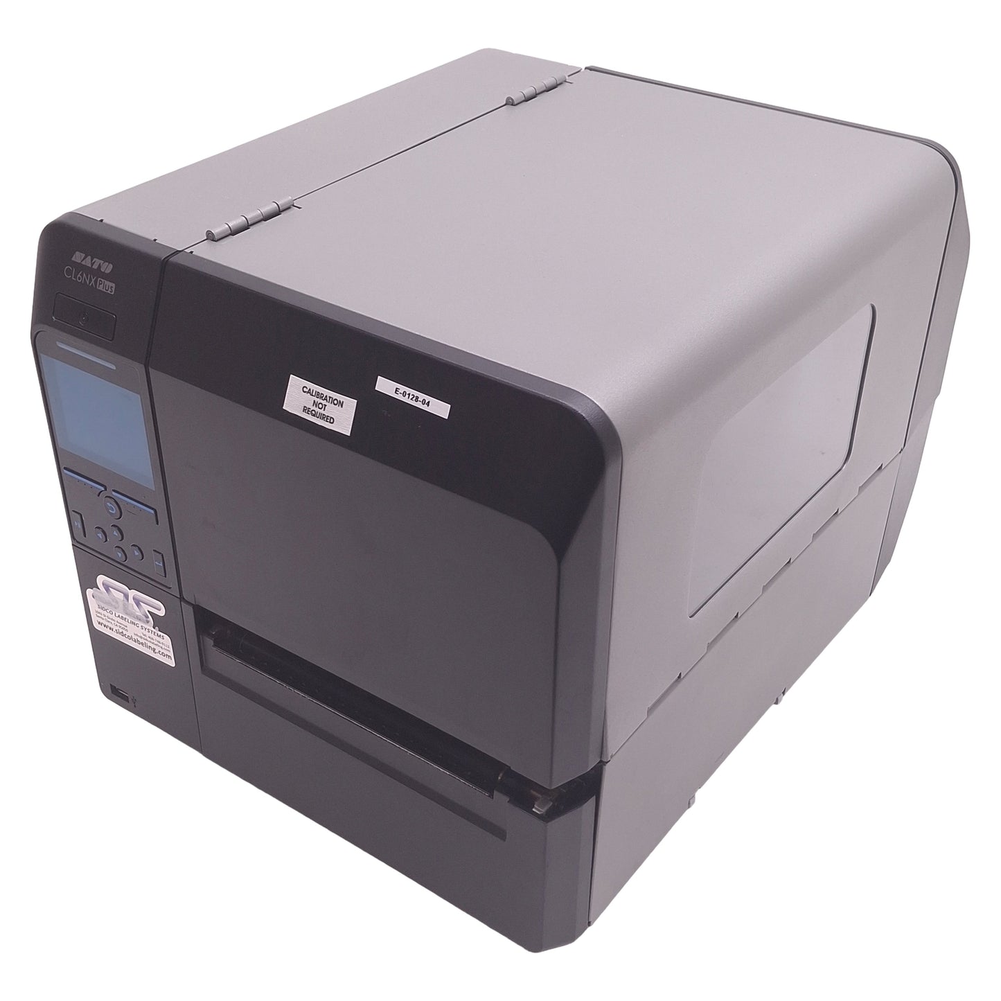 Used Sato CL6NX Plus WWCLPB001 Barcode Label Printer 100-240VAC *No Printer Head*