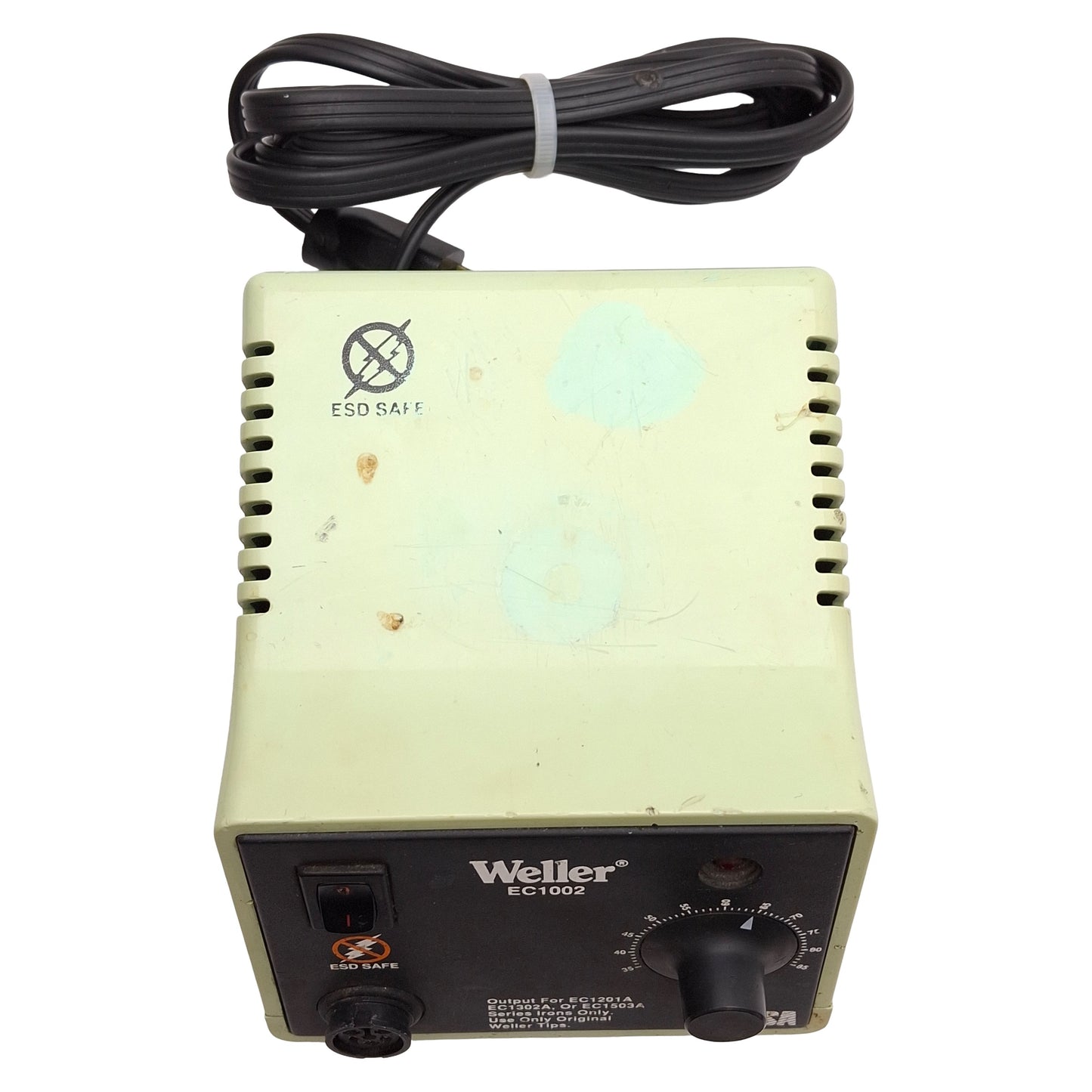 Used Weller EC1002S-0 Soldering Station Power Supply Unit, 60W 24VAC OUT, 120VAC IN