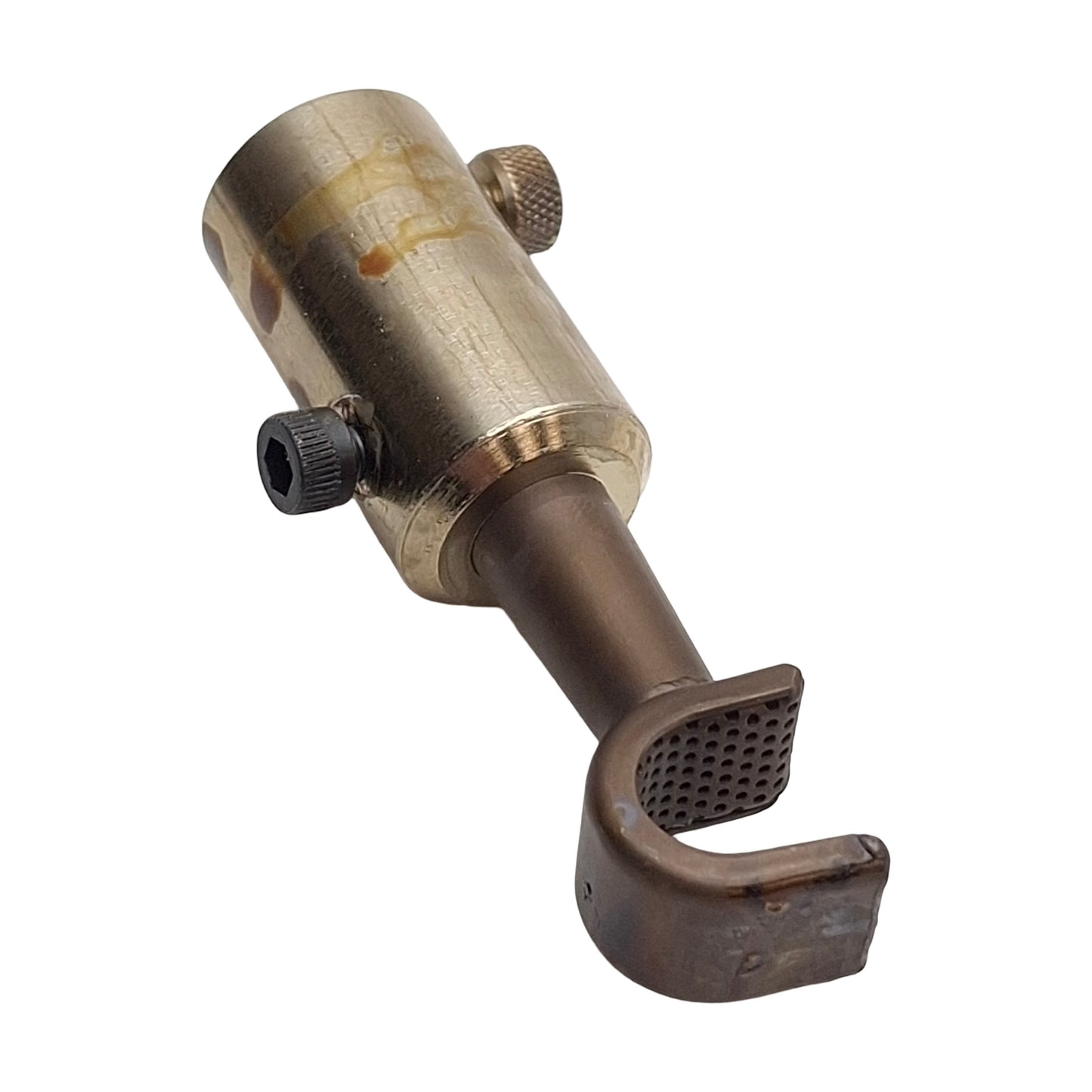 Used Beahm Designs 185-A/210-A Hot Box Nozzle, ø0.38in x 1/2in Width *Screws*