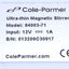 Used Cole Parmer 84003-71 Ultra-Thin Magnetic Stirrer w/Stir Bar 20-1500rpm, 12VDC