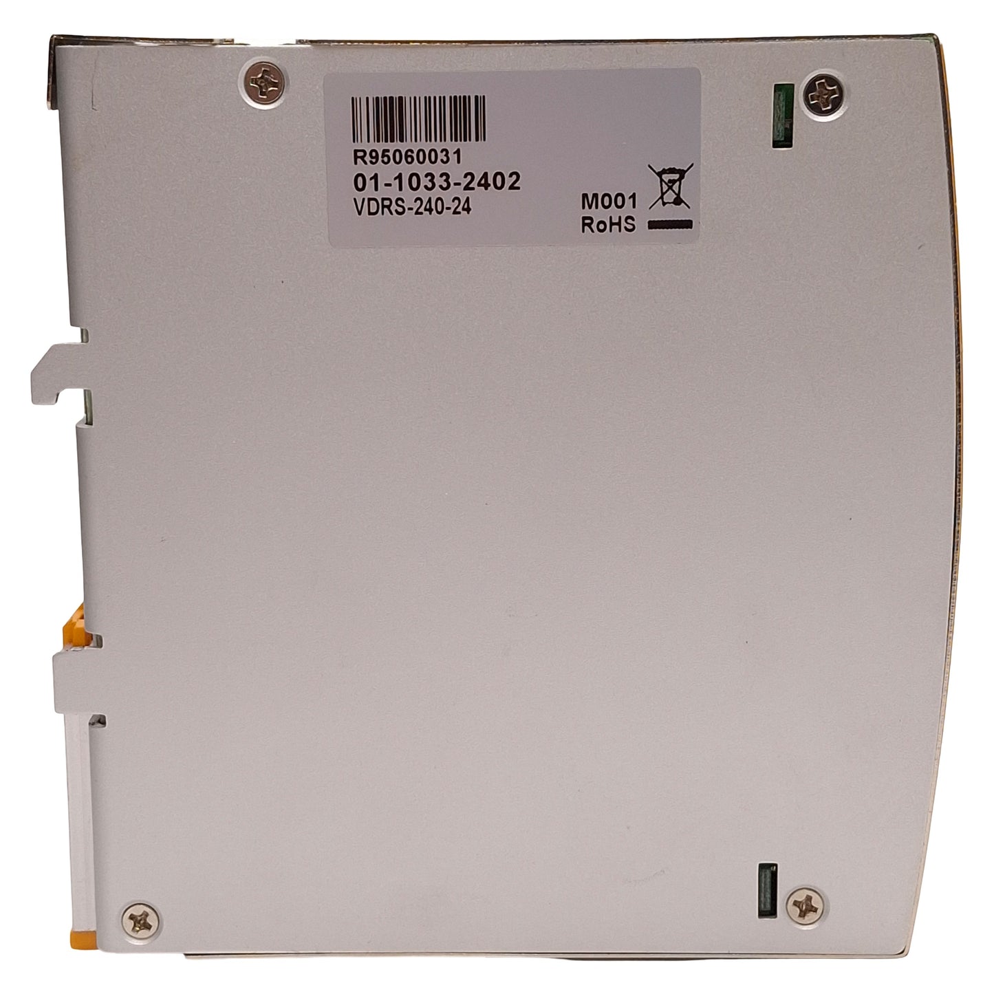 Used CUI Inc VDRS-240-24 PLC Power Supply, 240W 10A 24VDC Output, 100-240VAC Input