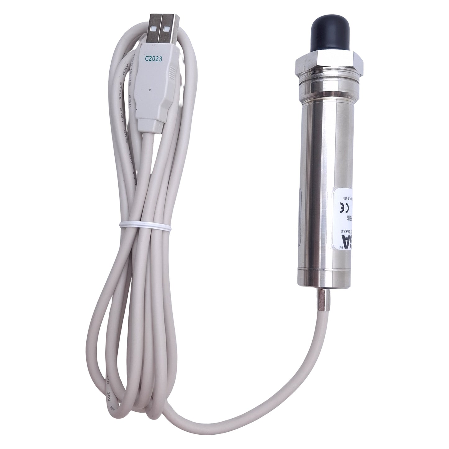New Omega PX409-015GUSBH Pressure Transmitter 0-15psi Range, 1/4 NPT Port, USB, 2m