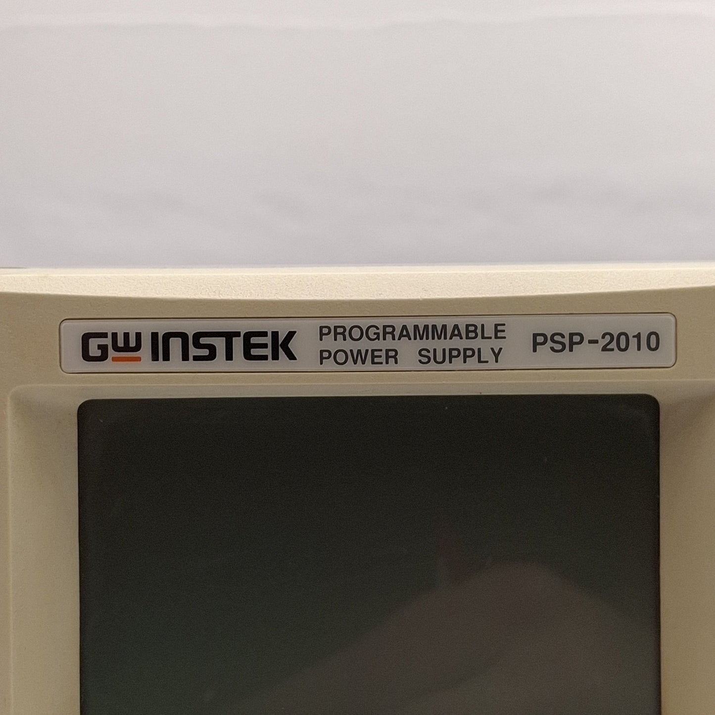 Used GW Instek PSP-2010 Programmable Power Supply, 200W 0-20VDC 0-10A, 115/230VAC IN