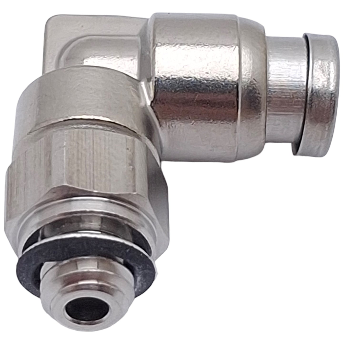 New Lot of 2 SMC KQG2L23-M5 One-Touch Elbow Fitting 90°, M5x0.8 to ø3.2mm Tube, 1MPa