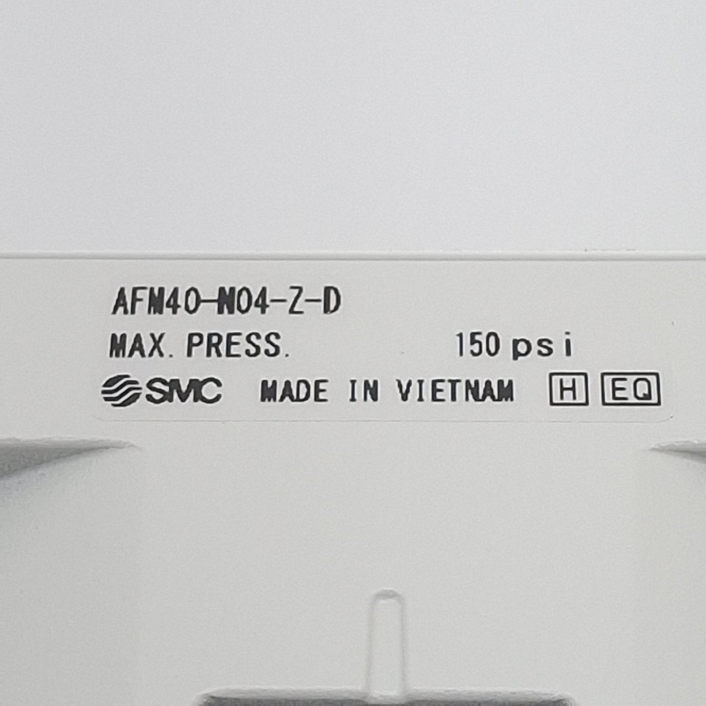 New SMC AFM40-N04-Z-D Coalescing Mist Separator Filter, 1/2in NPT, 0.3µm, 150psi